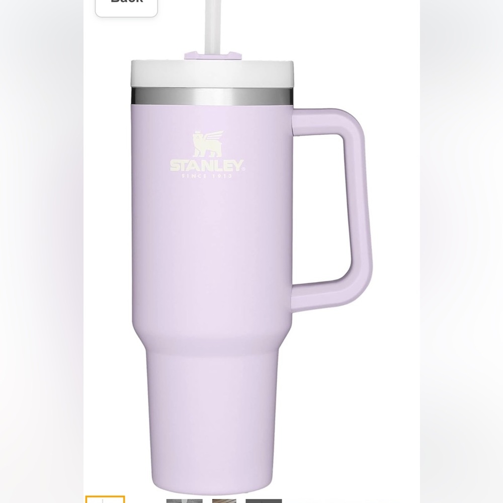 Used STANLEY 40oz Adventure Quencher Insulated Stainless Steel Tumbler (Orchid)